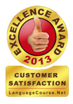 languagecourse.net customer satisfaction award